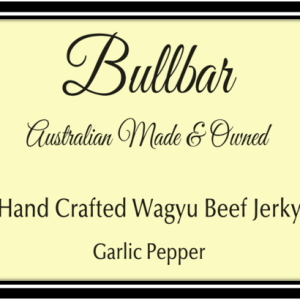 Hand Crafted Wagyu Beef Jerky – Garlic Pepper